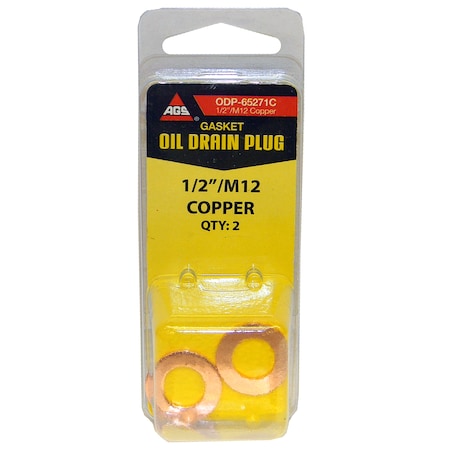 Accufit Oil Drain Plug Gasket Nylon 9/16/M14, 5 Per Card